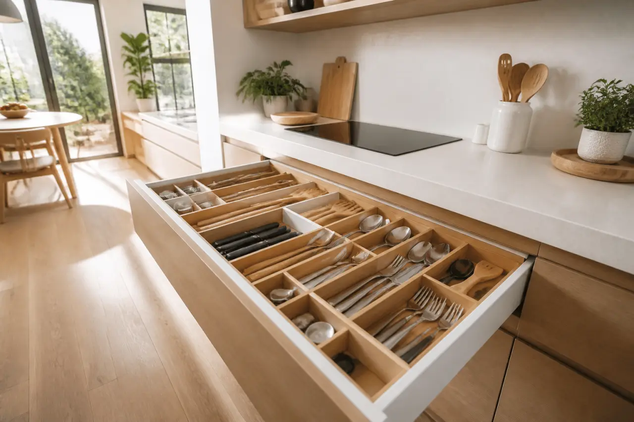 Rangement pour couverts : comment choisir le modèle idéal pour optimiser votre tiroir ?