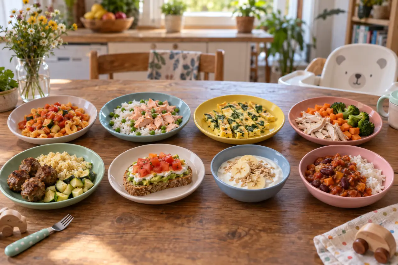 8 recettes rapides pour un enfant de 2 ans, sans cuisiner à part