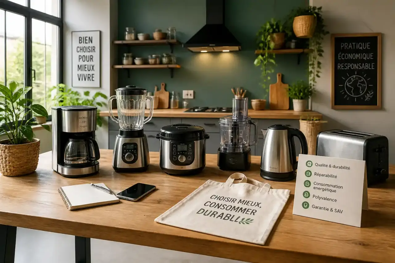 Petit électroménager : comment choisir vos appareils pour un usage durable