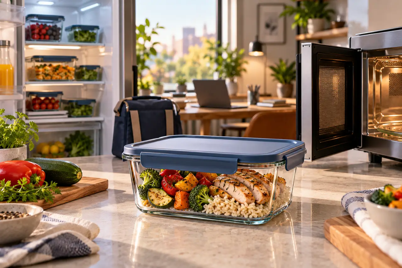 Boîte de conservation alimentaire : le bon matériau pour le frigo, le bureau et le réchauffage